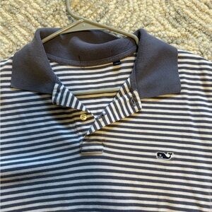 Striped VV Polo Shirt